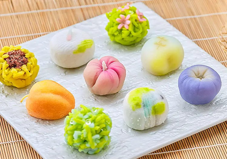 和菓子の芸術品、上生菓子