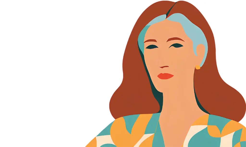 60代女性が孤独感と向き合う気持を探っているところ