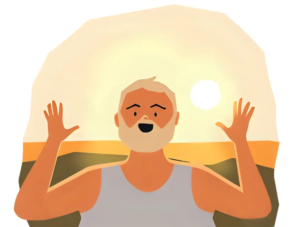 いつも明るく孤独には陥らないようにしている60代男性