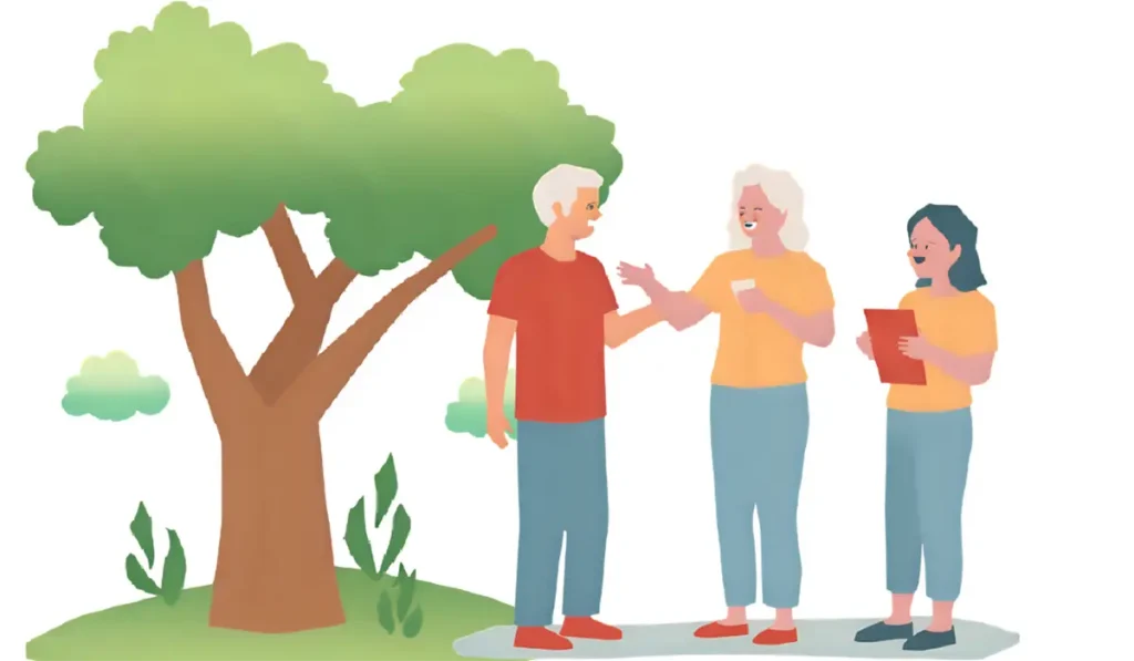 近所付き合いを大切にしている60代の人たち