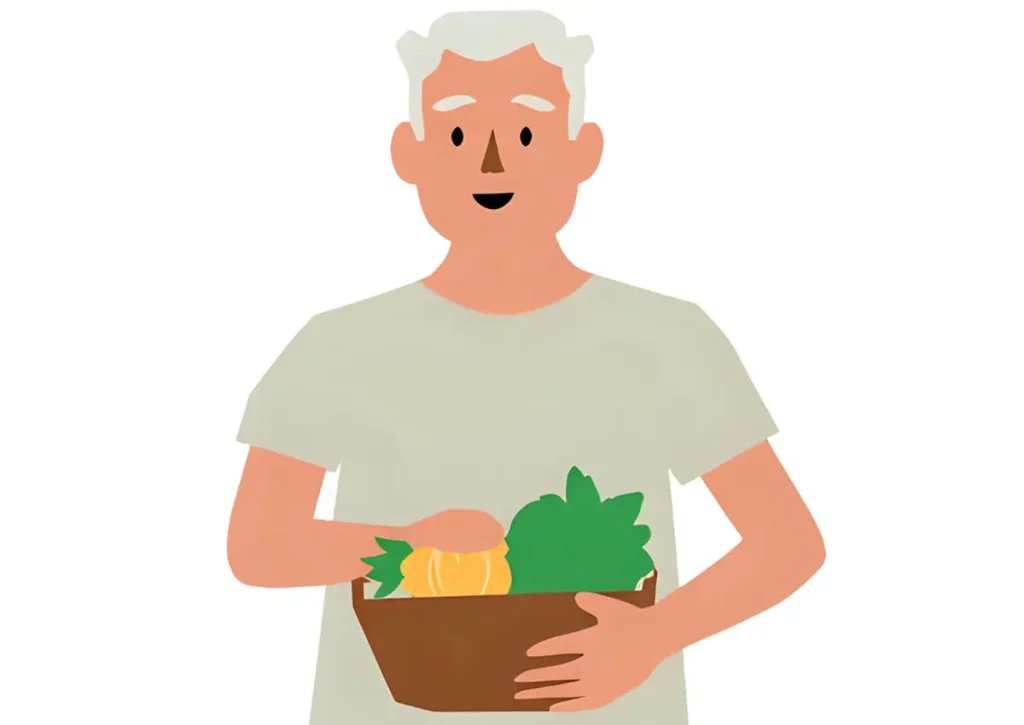 骨粗鬆症にならないように食事に気をつけている60代