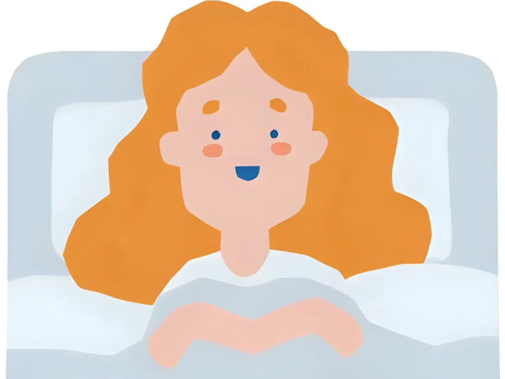 加齢によって、睡眠時間が短くなった60代女性