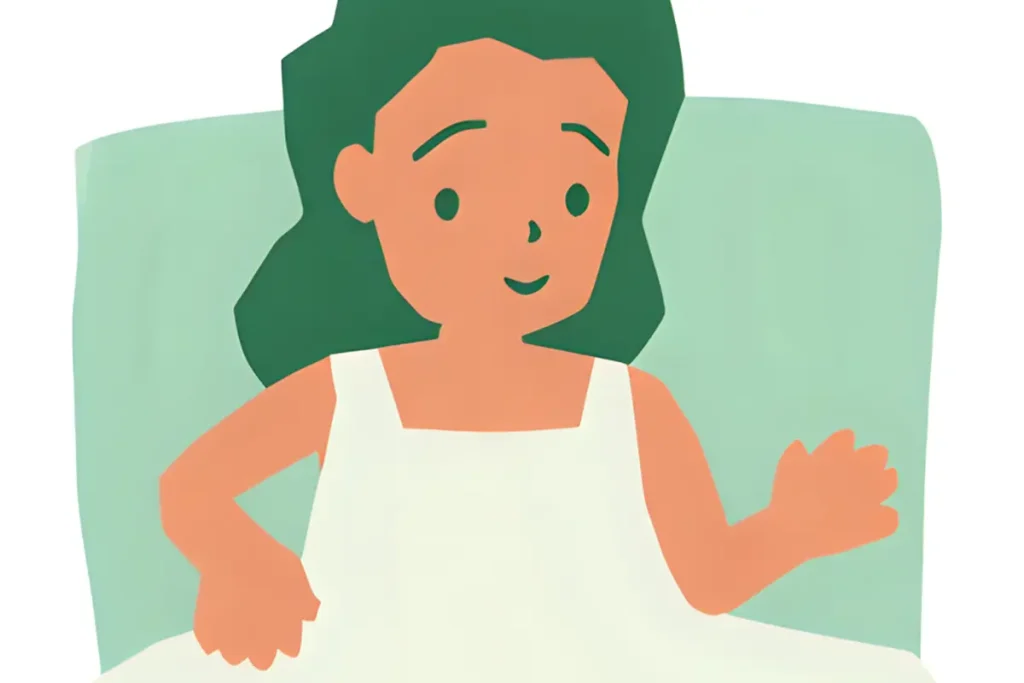 頻尿になって睡眠時間が短くなった60代女性