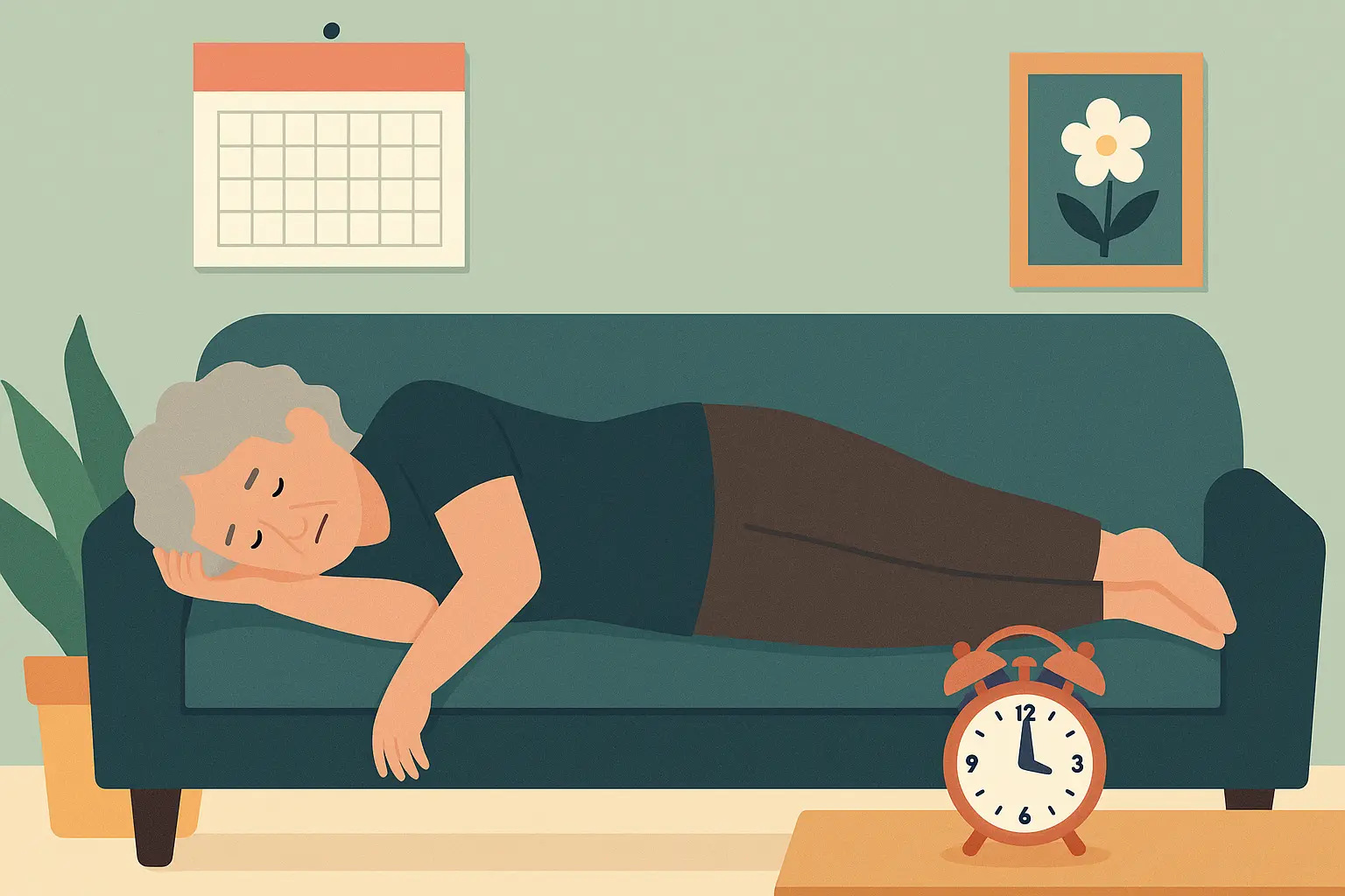 60代シニアの理想の昼寝とは？｜夜間睡眠の質を高める昼寝術