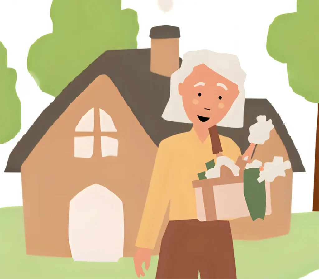 年金だけでは、生活が賄えないことが分かって落ち込んでいる60代女性