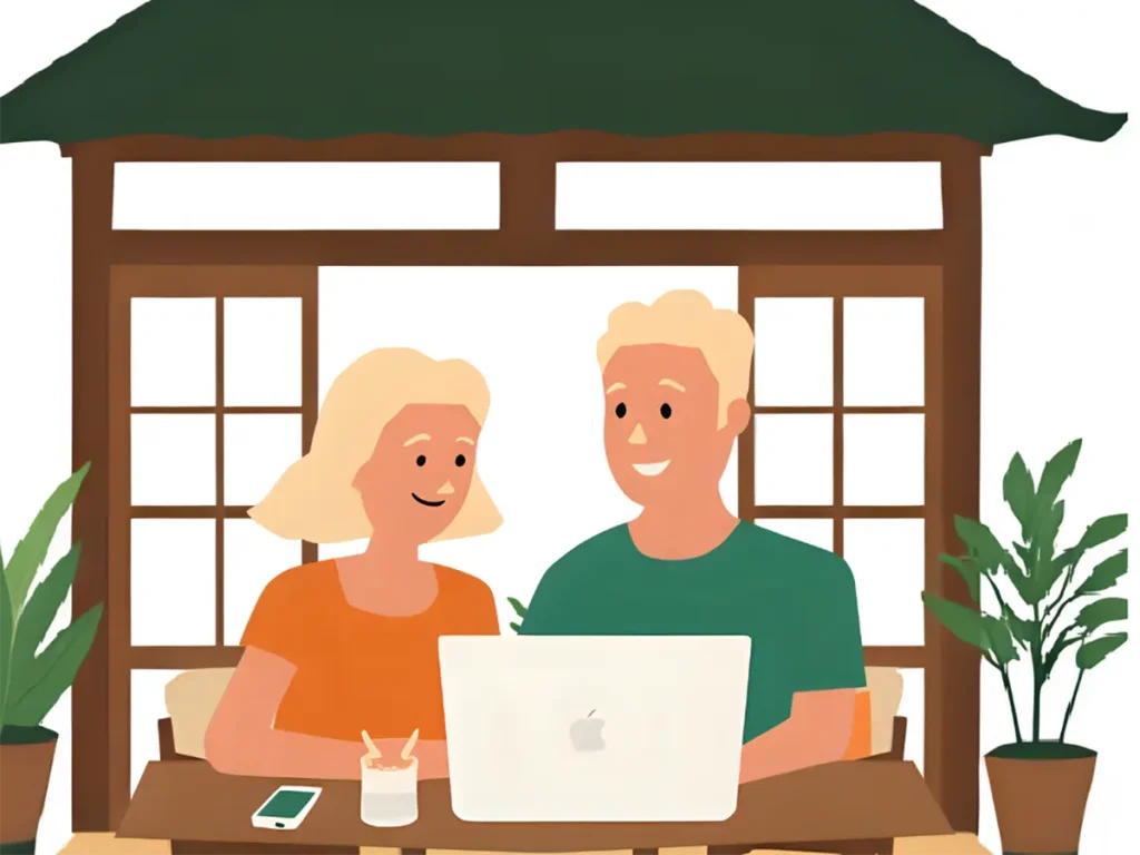 相手のことをよく考えて、いつも2人で問題を解決している仲の良い60代夫婦。