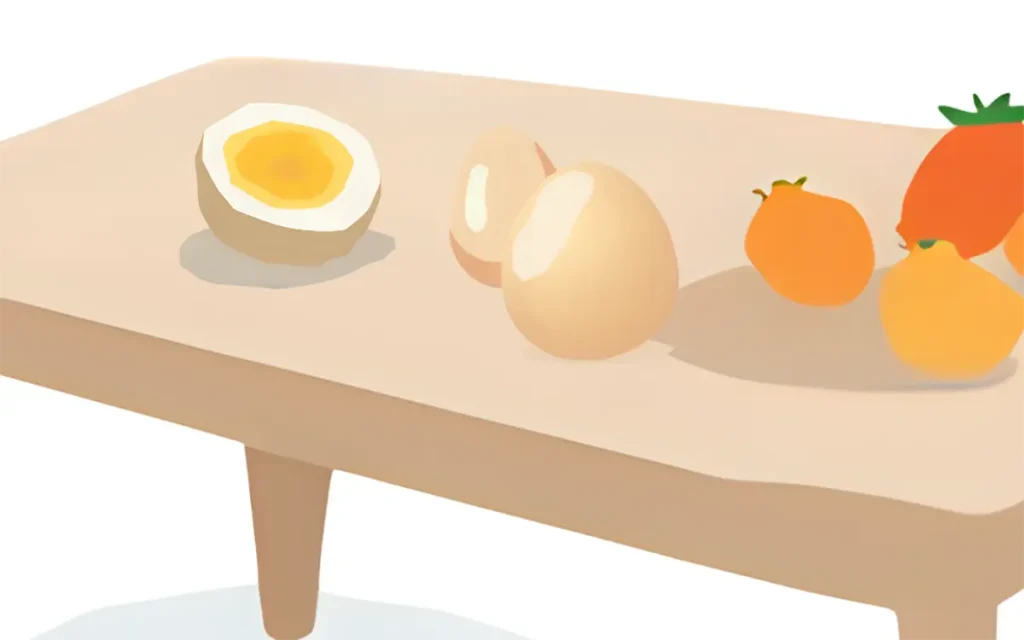 期限切れの卵を加熱してゆで卵を作ったところ