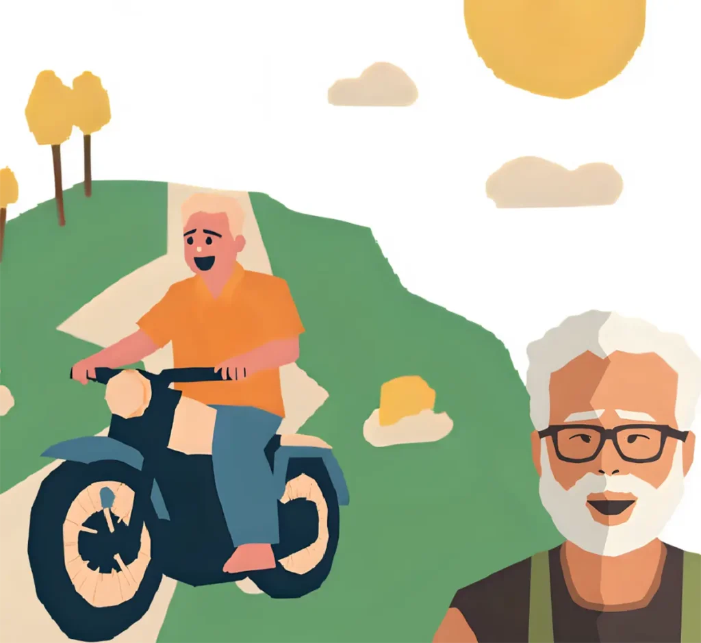いつも自分と他人を比較してしまっている60代男性