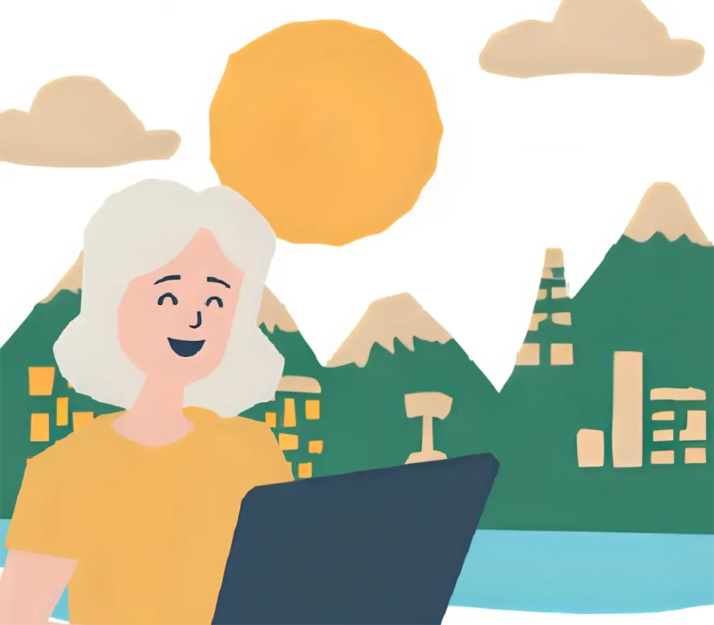 老いは避けられないと感じ、旅をしながらブログを書くことを始めた60代女性
