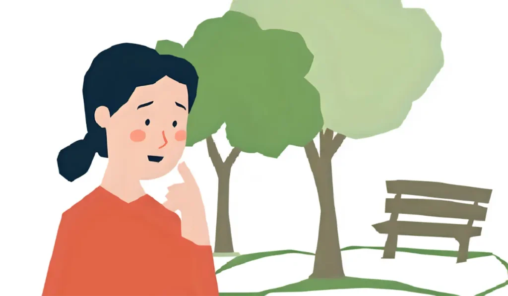 変な電話がかかってきて、心配している60代女性