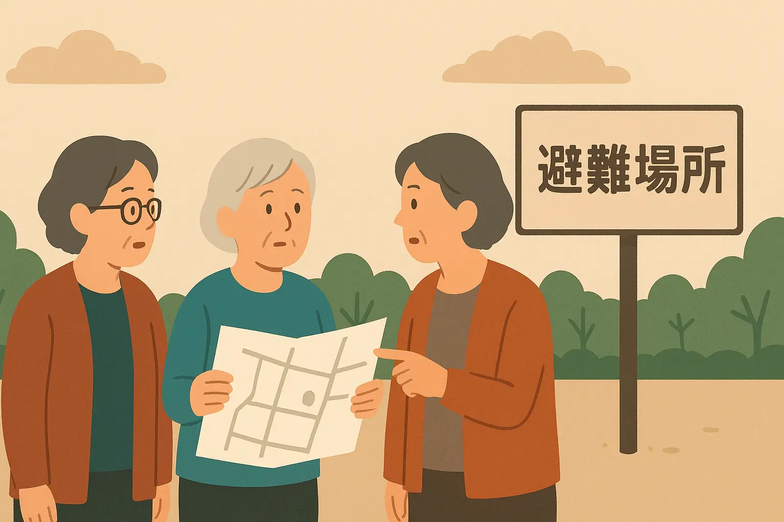 もしもの時に備える「防災マップ」｜シニア向け地域安全ガイド