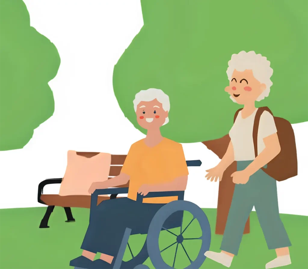 プロボノで福祉サービスをしている60代女性