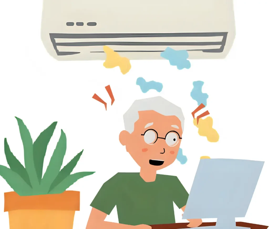 電気料金にいろいろポイントがあることを知って、びっくりしている60代男性