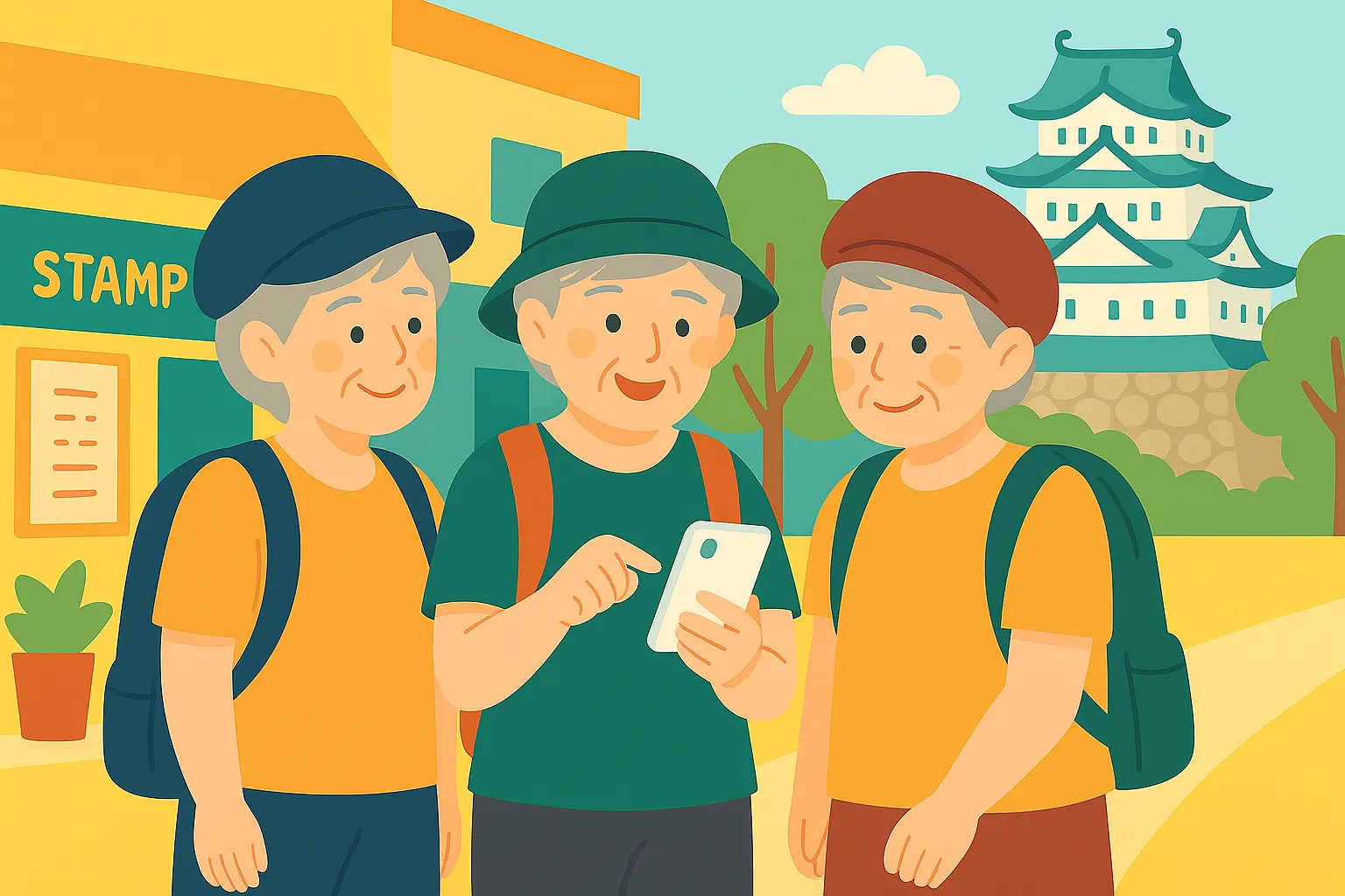 60代のお出かけのきっかけに｜スタンプラリーが心に灯す新しい楽しみ