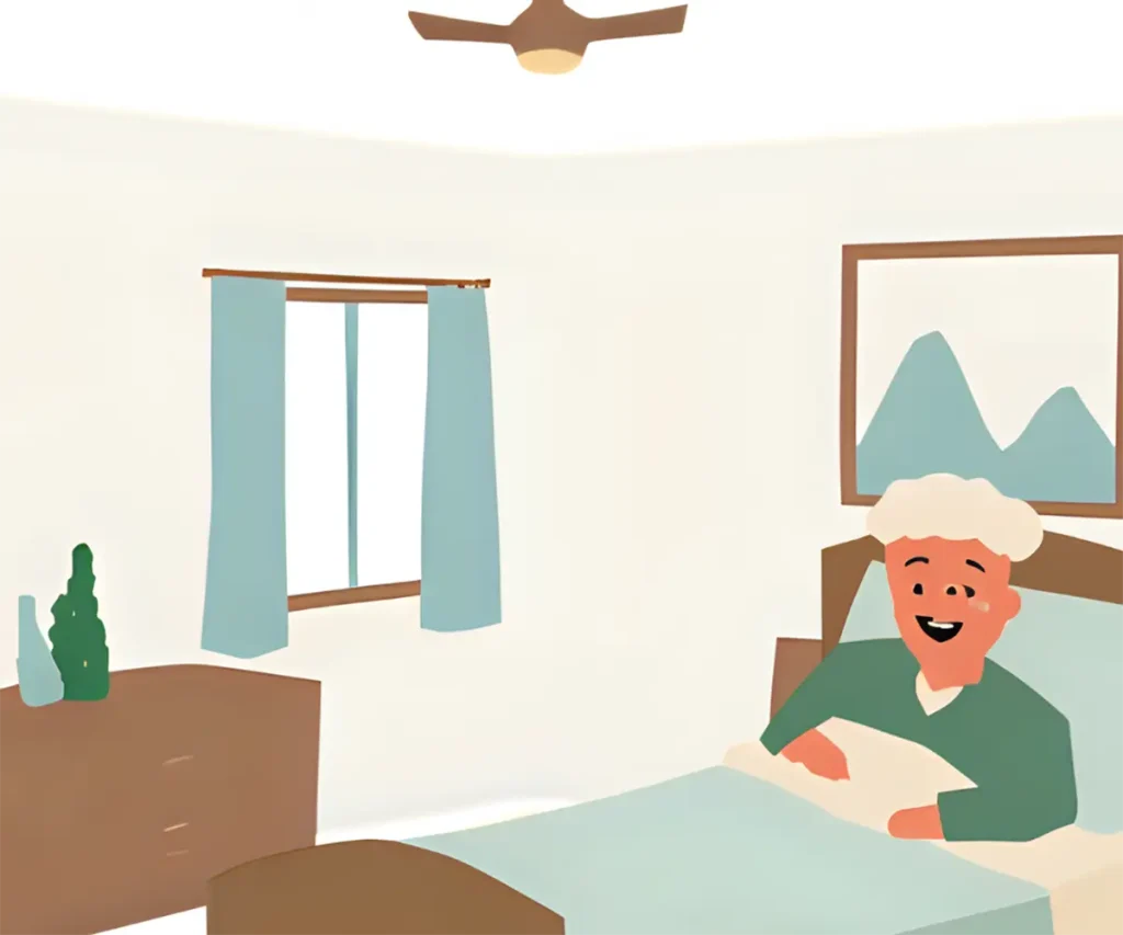 温活週間でぐっすり眠れるようになった60代男性