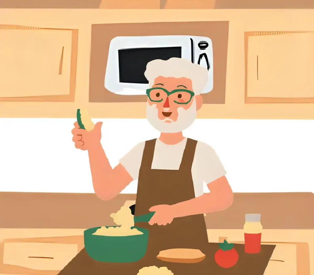 家族に喜んでもらうため、定年してから料理教室に通い始めた60代男性