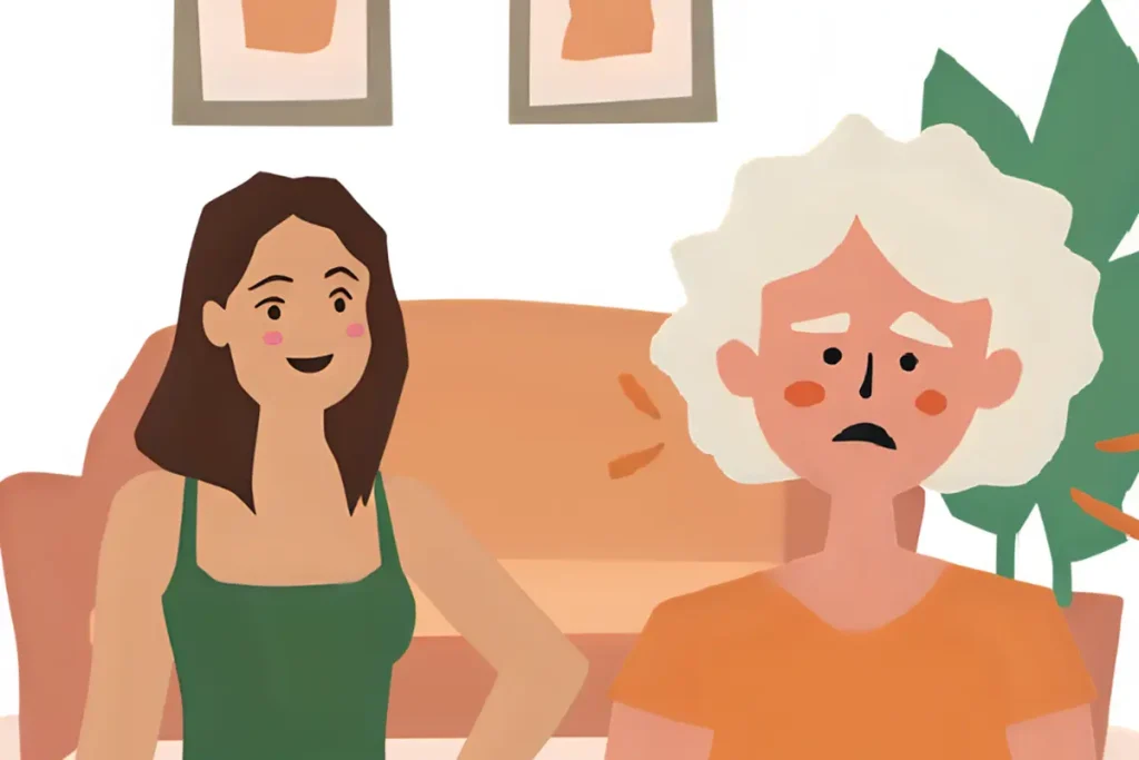 プライドが高く、いつも自分の発言が正しいと思っているシニア女性