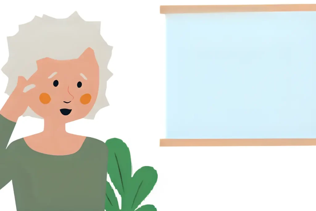 老け顔に悩んでいる60代女性