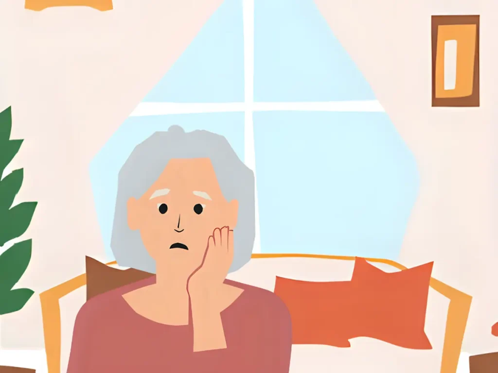 最近物忘れがひどくて、認知症ではないかと心配している60代シニア女性