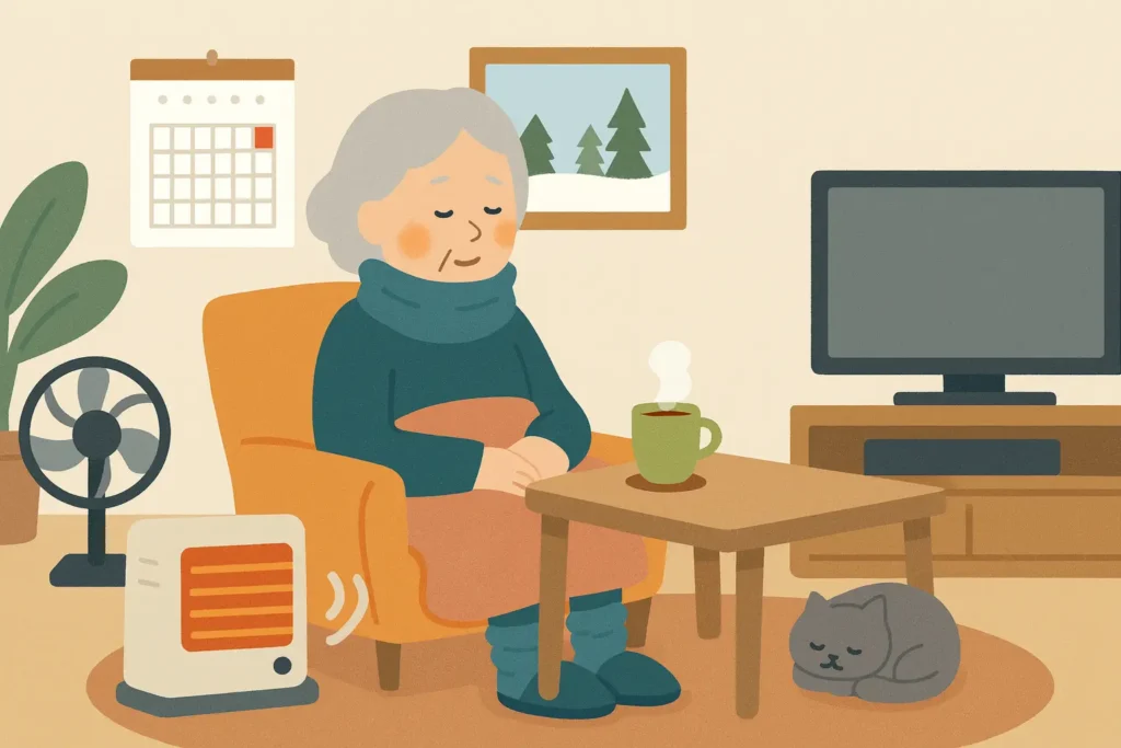 シニアの冬支度｜体感温度＋5℃！賢く選ぶあったかグッズ特集