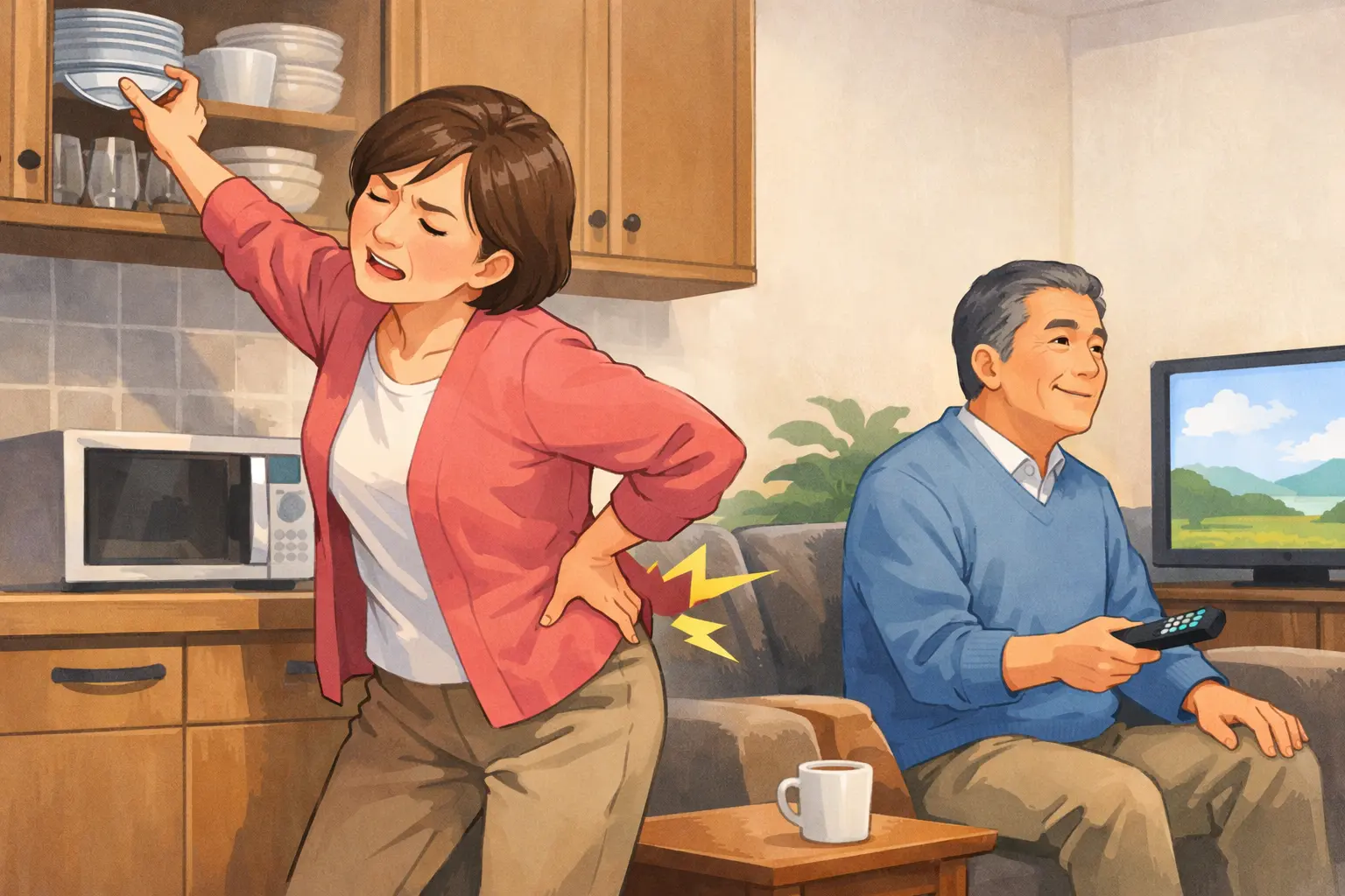 転倒だけが原因じゃない｜シニアの圧迫骨折の意外な真実