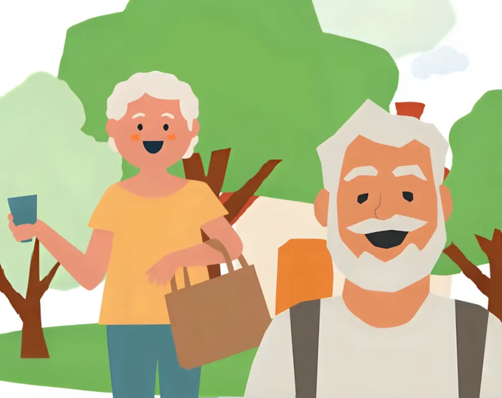 自分の軸がはっきりしていて、いつも楽しそうにしているシニアたち