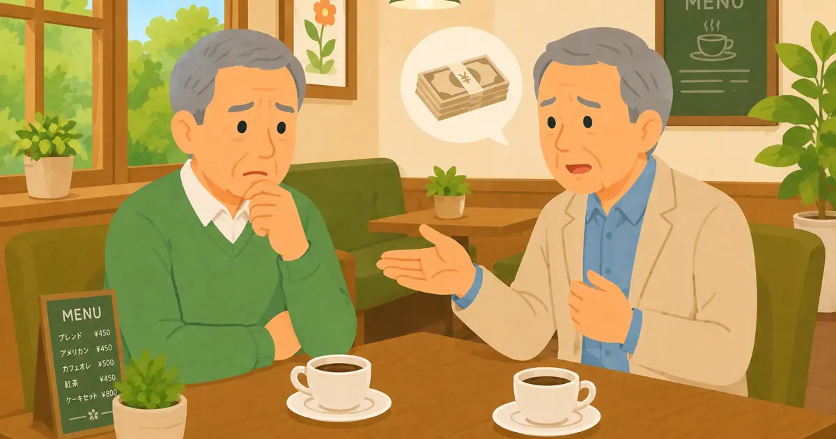 お金を貸すのは本当の優しさ？シニアが“お金を借りに来る友人”に、思いやりを別の形で伝える方法